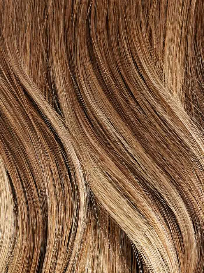 20" Classic Chestnut Brown Balayage Clip-Ins (160g)
