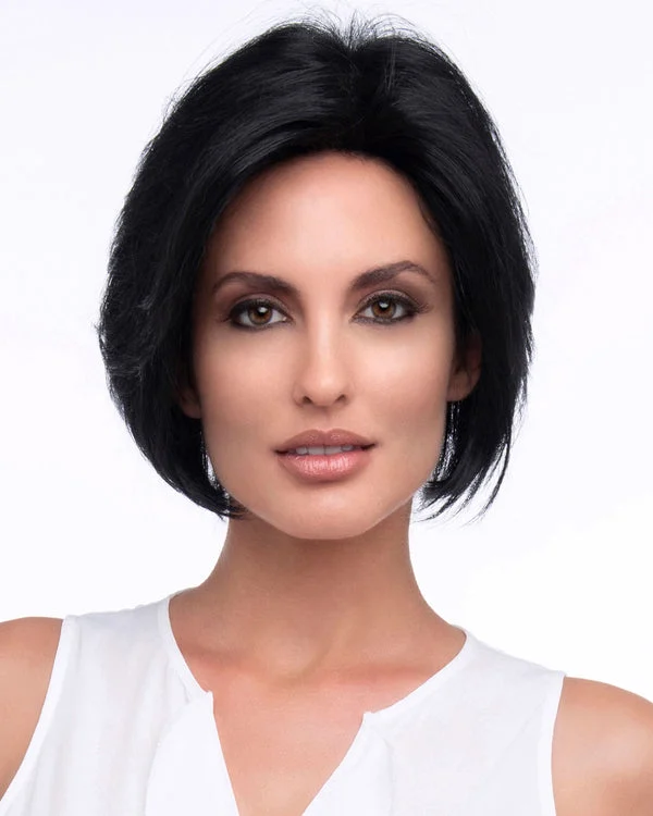 Abbey Monofilament Human Hair Blend Wig by Envy