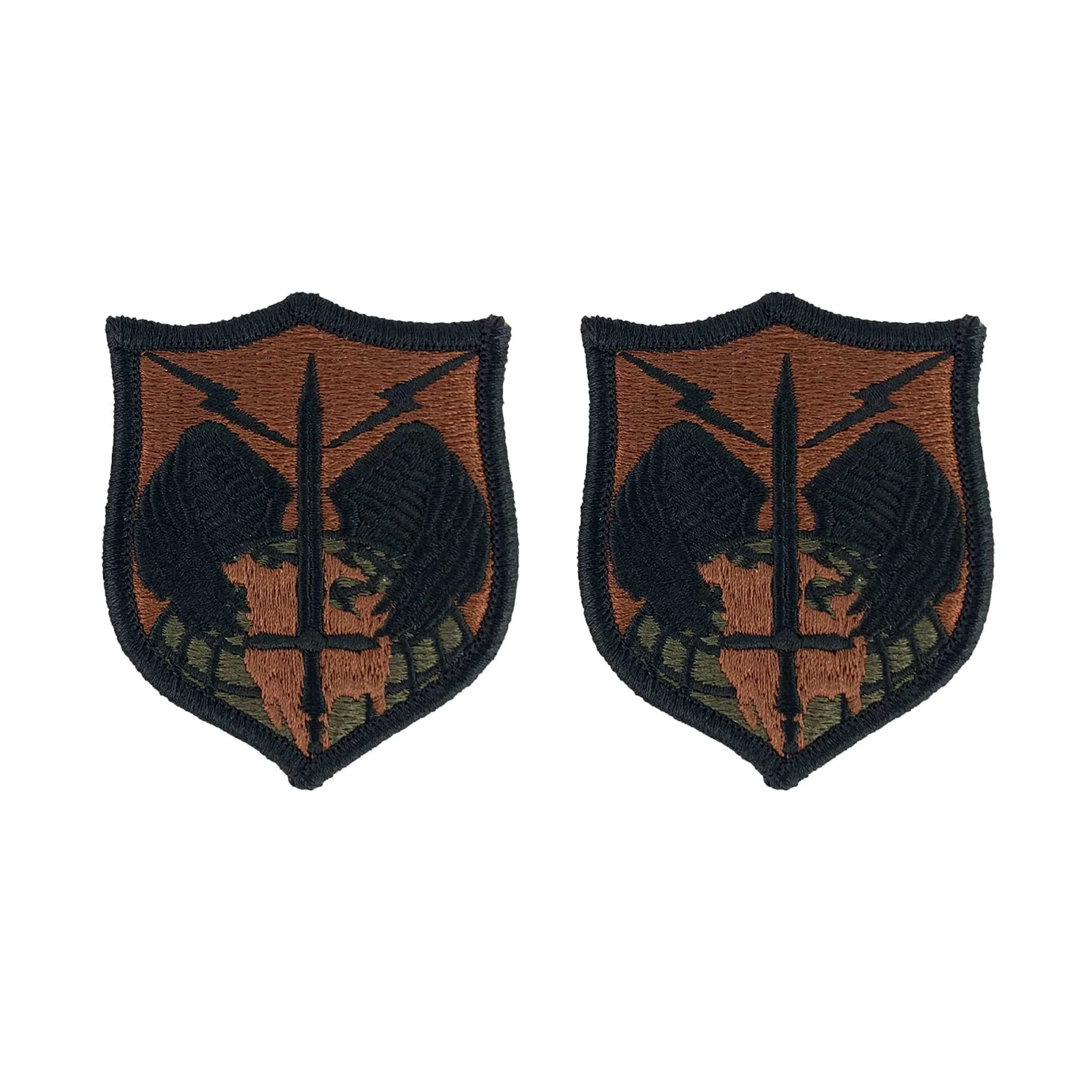 Air Force Patch: U.S. Army Element NORAD Command - OCP Spice Brown with Hook