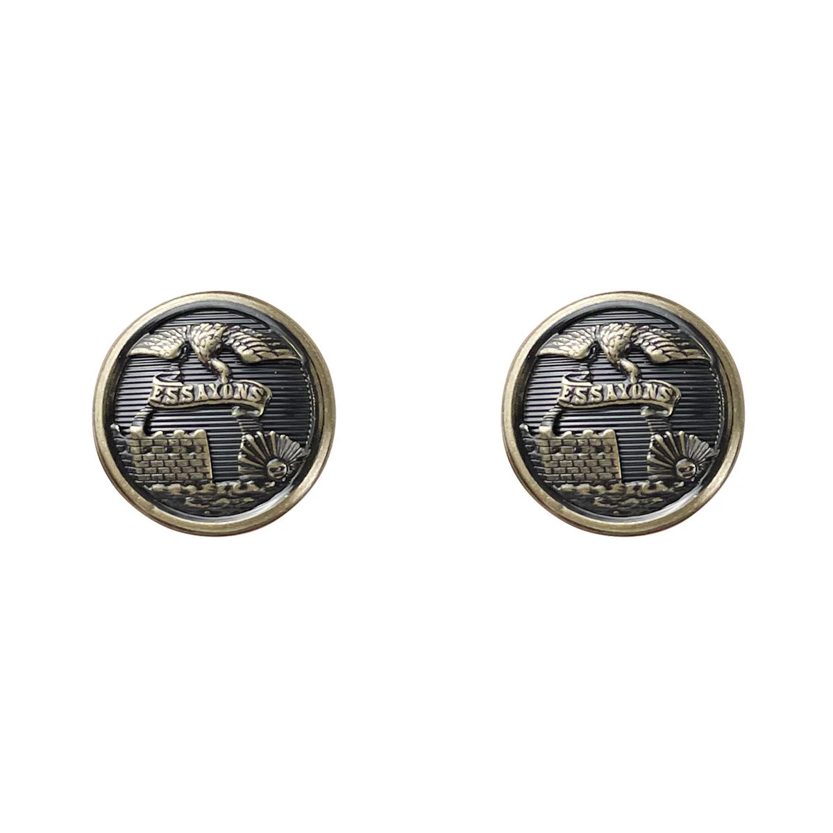 Army AGSU Button: Engineer 25 Ligne
