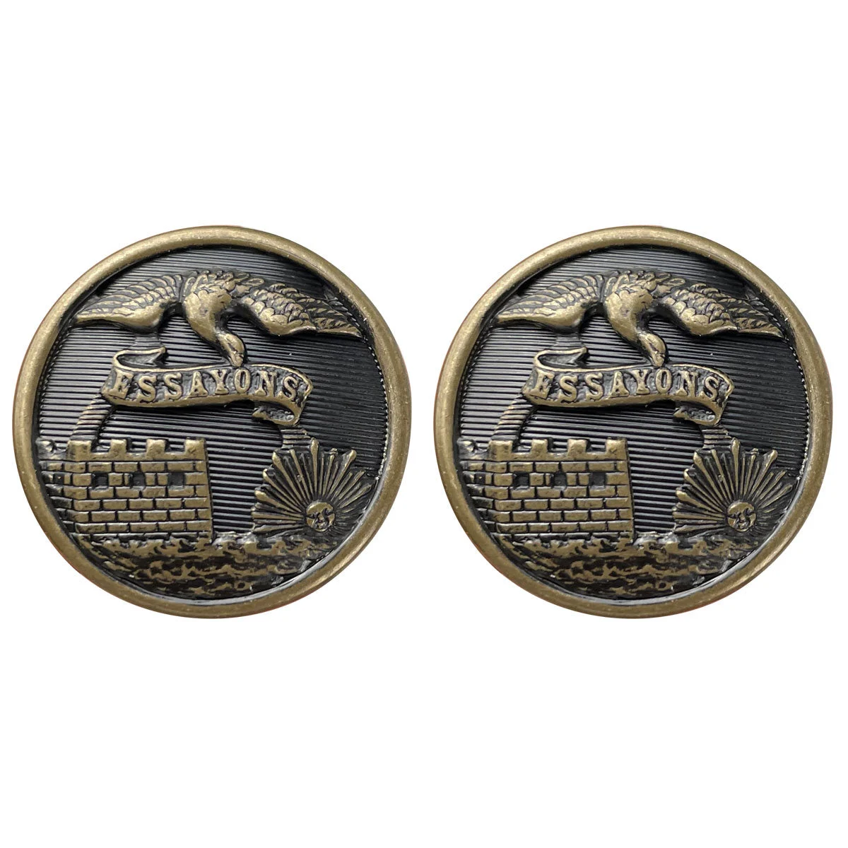 Army AGSU Button: Engineer 36 Ligne