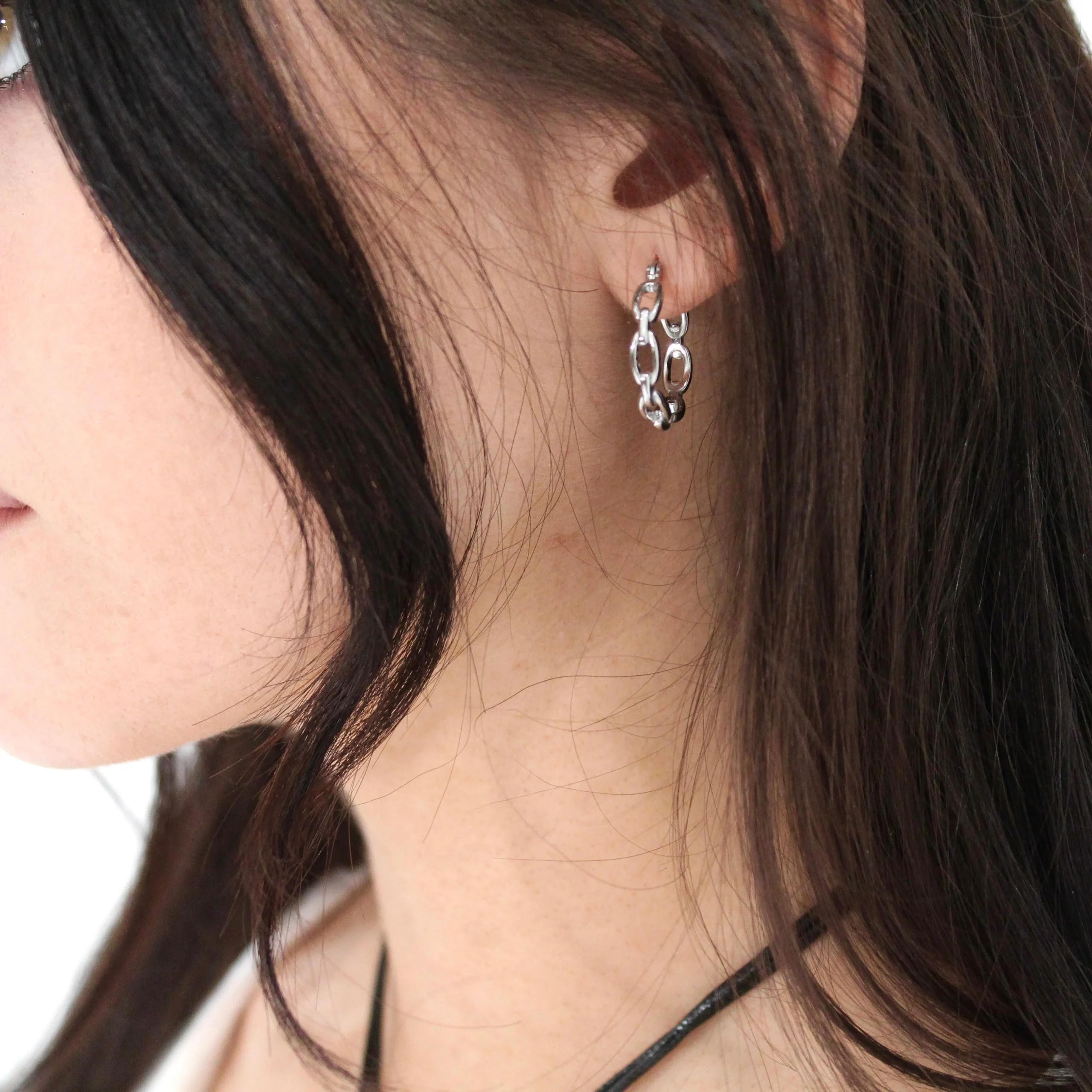 Chained Mini Hoops