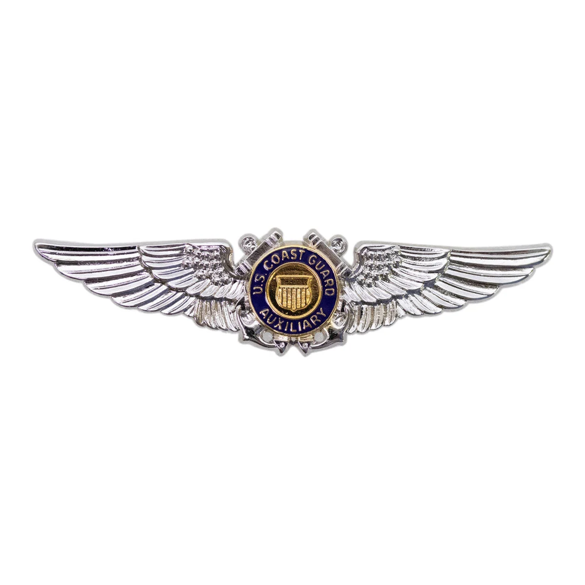 Coast Guard Auxiliary Badge: Aviator Wing - regulation size