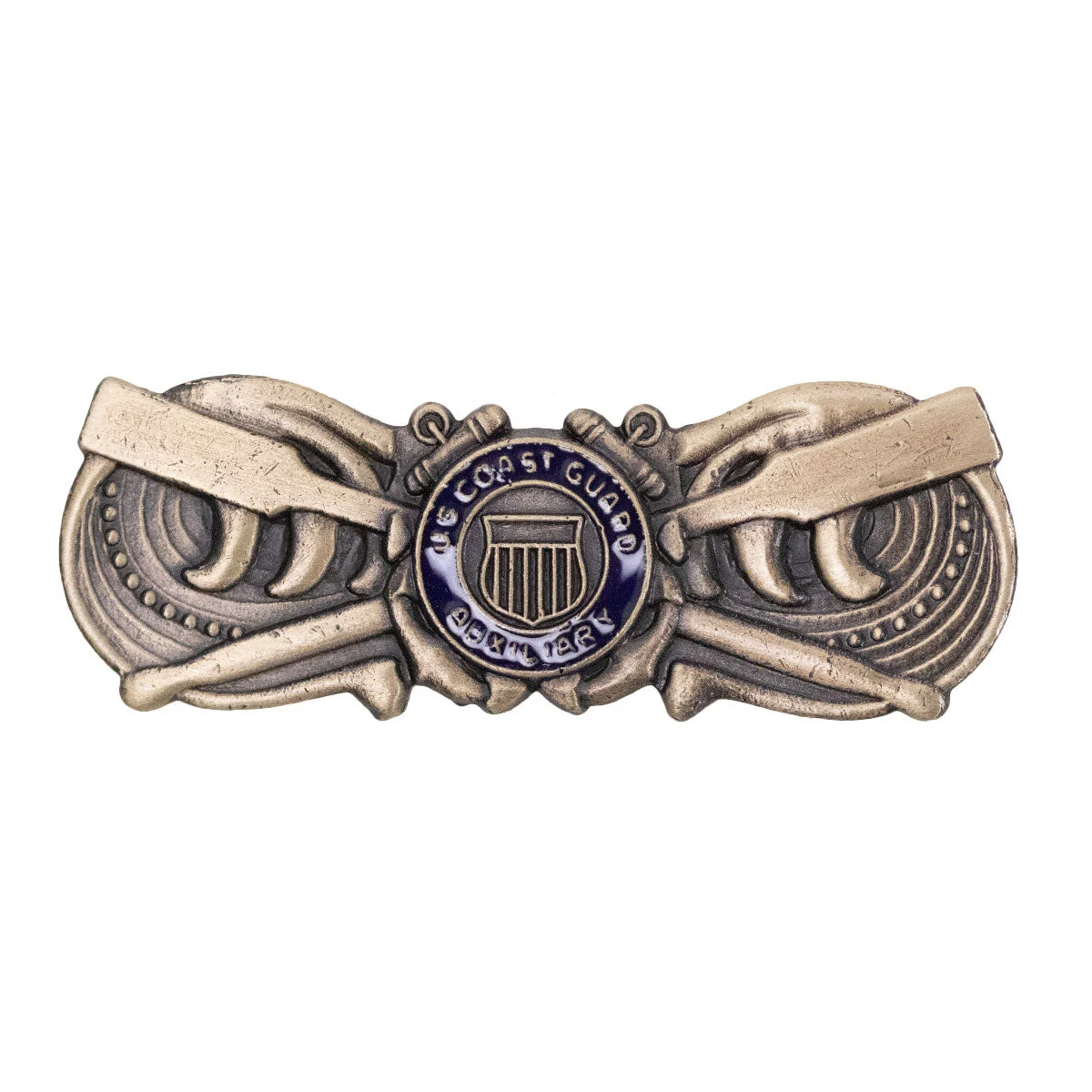 Coast Guard Auxiliary Badge: Coxswain - regulation size