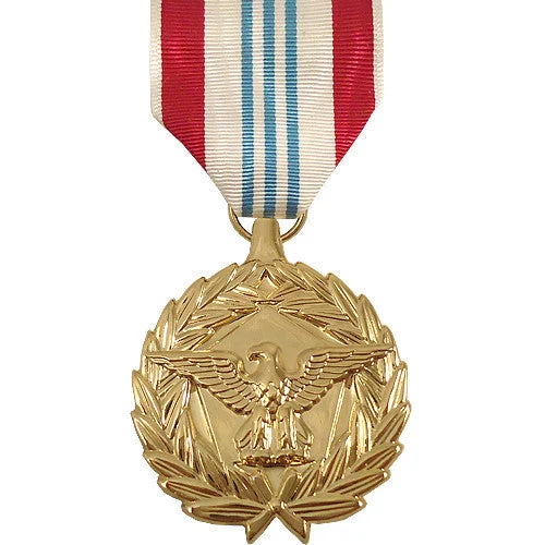 Full Size Medal: Defense Meritorious Service - 24k Gold Plated