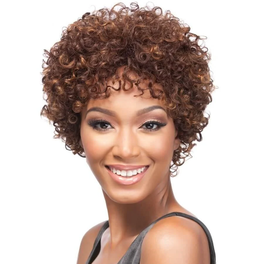 It's a Cap Weave 100% Human Hair Wig HH Franciel