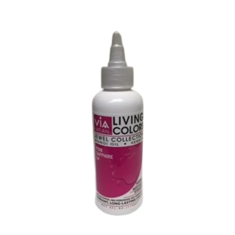 VIA Natural Living Colors Jewel Collection – Pink Sapphire – 4 oz