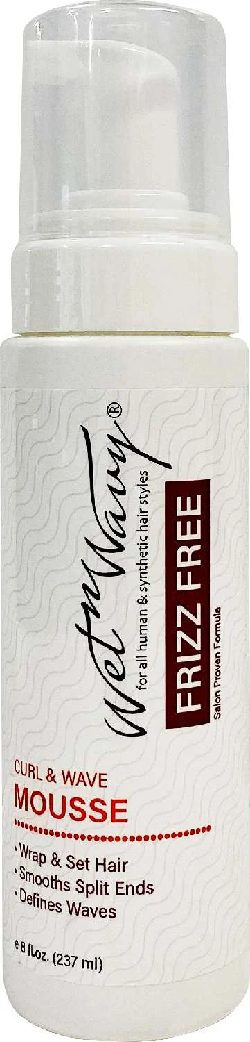 Wet-n-Wavy Frizz Free Curl & Wave Mousse – 8 fl oz