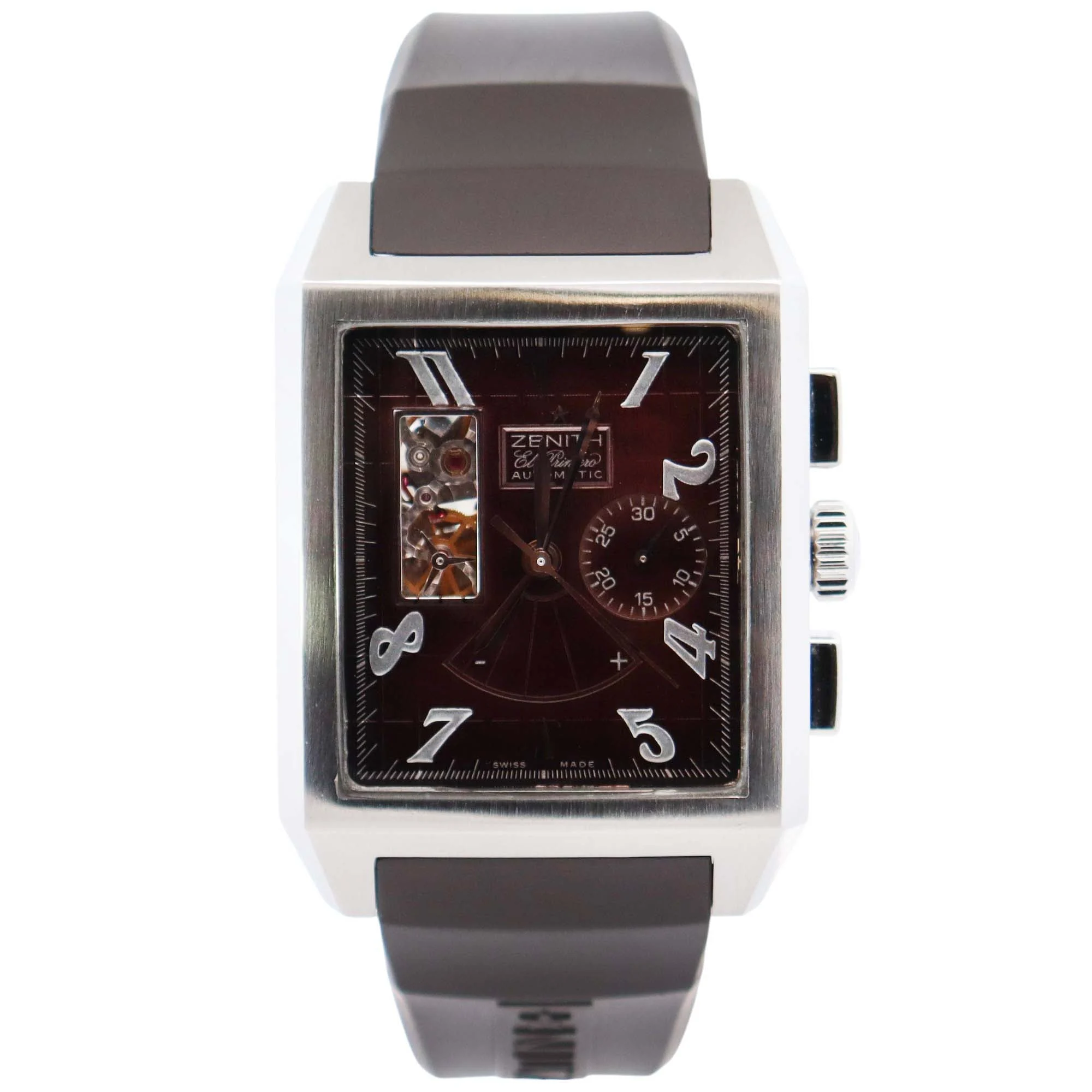 Zenith Port 34mm Black Dial Watch Ref# 03.0540.4021