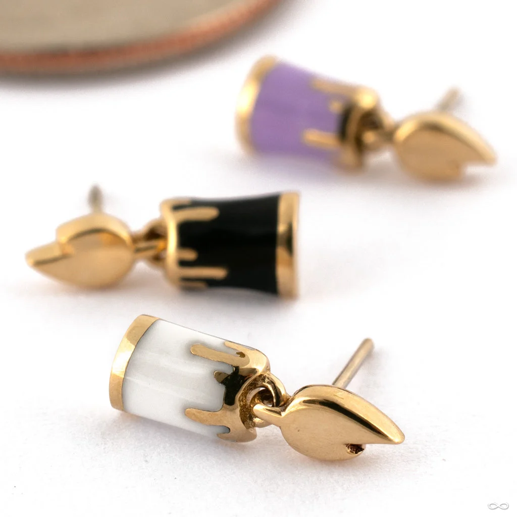 Zippy Press-fit End in Gold from Pupil Hall