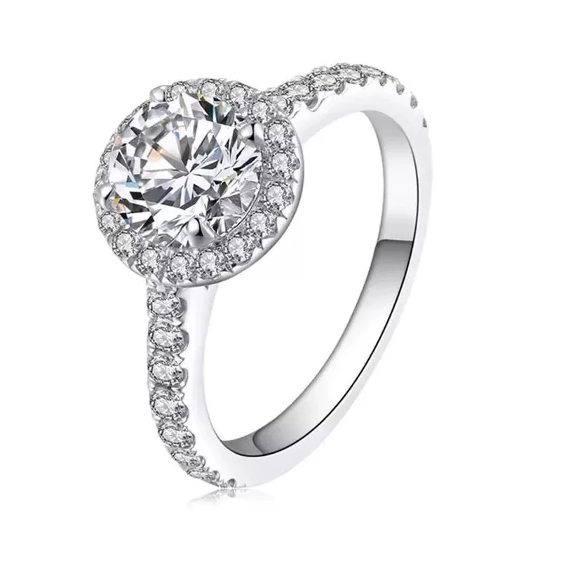 Zoe 2 Carat Halo Ring